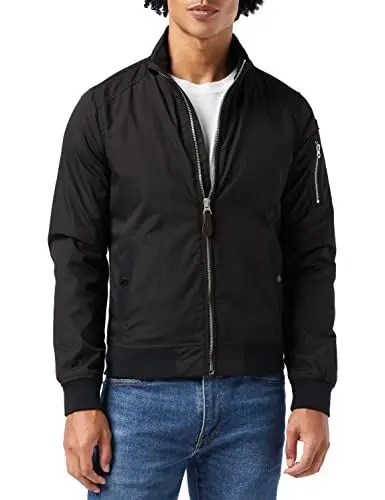 Produktbild: Schott NYC Herren Kenny Jacke, Schwarz (Black Black), S