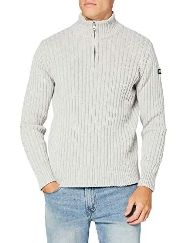 Produktbild: Schott NYC Herren PLECORAGE2 Pullover, HEA L.Grey, Large