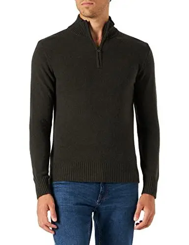 Produktbild: Schott NYC Herren PLLANCE2 Baby Pullover, Dark KAKI, L