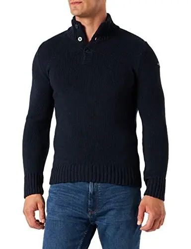 Produktbild: Schott Nyc Herren Ploutrider4 Pullover, Marine, Medium