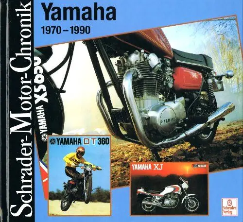 Produktbild: Schrader Motor-Chronik Bd.90, Yamaha 1970-1990