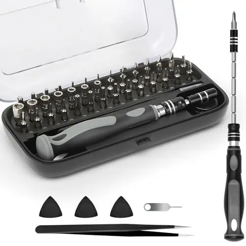 Produktbild: Schraubendreher set,SOONAN Feinmechaniker Werkzeug set 48 In 1,Mini Schraubenzieher set Mit Sturzsicherer Aufbewahrungsbox,feinmechaniker schraubendreher set für Computer,iphone,ipad,Switch,PS4 usw.
