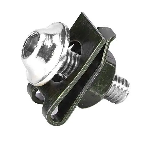 Produktbild: Schraubensatz für Motorradverkleidung, 10 X M5 Schraubensatz für Motorradverkleidungskörper, Schraube Spire Speed ​​Fastener Clip Nut(Silber)