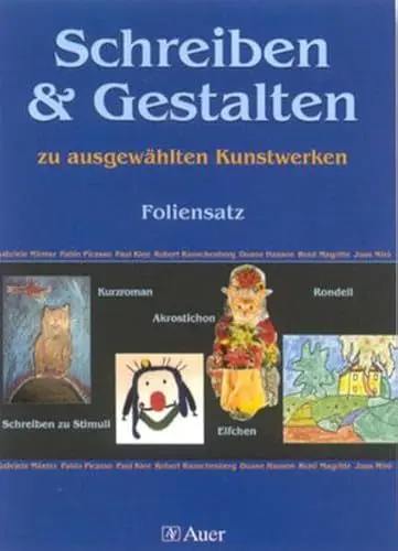 Produktbild: Schreiben und Gestalten zu ausgewählten Kunstwerken: Foliensatz zum Buch (2. bis 4. Klasse)
