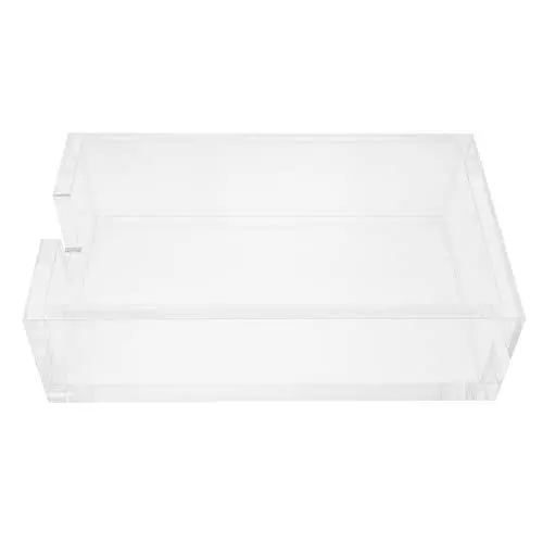 Produktbild: Schreibtischaufsatz Acryl Serviette Halter Gast Tuch Halter Tray Klarpapier Servietten Halter St?nder Tischtuch Tissue Box Spender Flache Geschirrgewebe Halter 23 cm