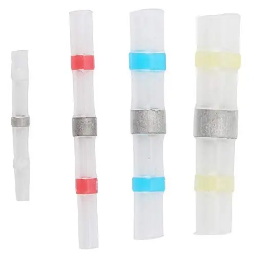 Produktbild: Schrumpfschlauch, 100 Stück Lötring, Schrumpfschlauch-Set, IP67, Buntes Isolierkabel, Anschlussklemmen, Kunststoffbox, Schrumpfschlauch