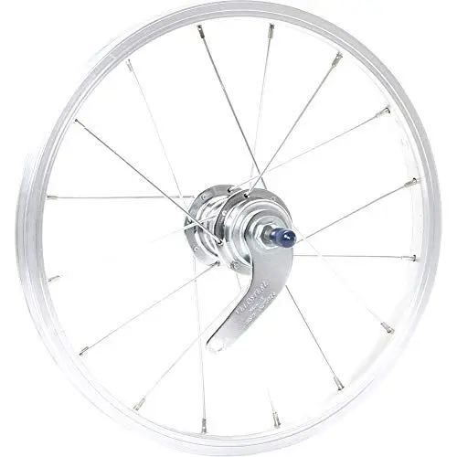 Produktbild: Schürmann Unisex – Erwachsene Alu-Sport 611 Hinterrad Felge, Silber Matt, 16