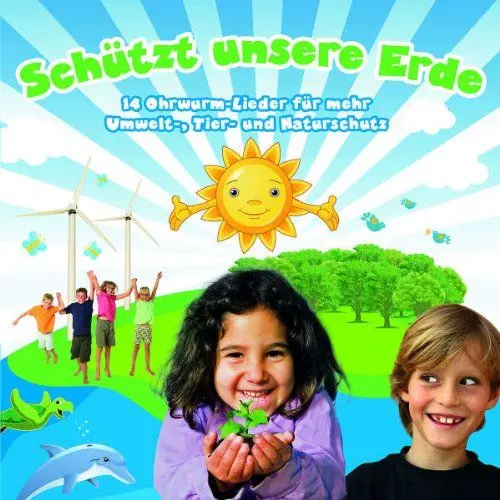 Produktbild: Schützt unsere Erde!, 1 Audio-CD: 14 Ohrwurm-Lieder für mehr Umwelt- Tier- und Naturschutz