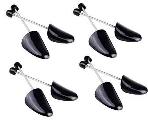Produktbild: 4 Paare Einstellbare Erwachsene Schuh Bäume Schuh Stretcher Boot Halter Shaper Für Männer Größe Kunststoff Praktische Schuh Unterstützung Mit Spannfeder Spule