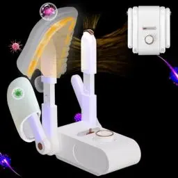 Produktbild: EPROICKS Schuhtrockner mit Ozon, Schuhwärmer mit Doppelständer, Shoe Dryer mit Timer, Schuhe Trockner, Dreifach Antibakteriell, Einstellbarer Temperatur und Luftgeschwindigkeit