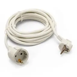 Produktbild: Schuko-Standard-Verlängerungskabel, 5 Meter, 16A, H05VV-F3G1,5MM2, GS