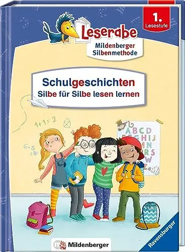 Produktbild: Schulgeschichten - Silbe für Silbe lesen lernen - Leserabe ab 1. Klasse - Erstlesebuch für Kinder ab 6 Jahren (Sonderausgaben)