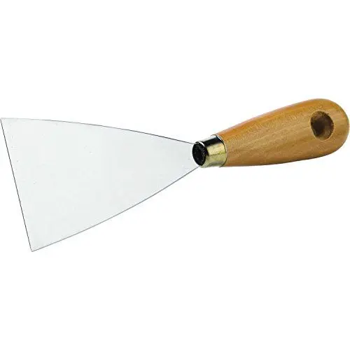 Produktbild: SCHULLER Malerspachtel mit ovalem Holzheft, breite 80 mm, 1 Stck, 50036
