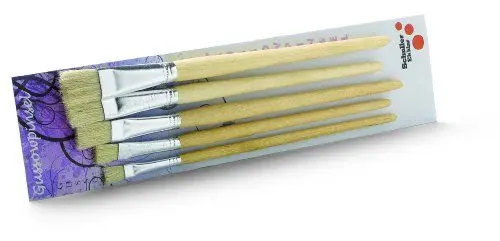 Produktbild: Schuller Eh'klar Malpinsel Set 5 teilig Größe 6, 8, 12, 14 und 16, 75029