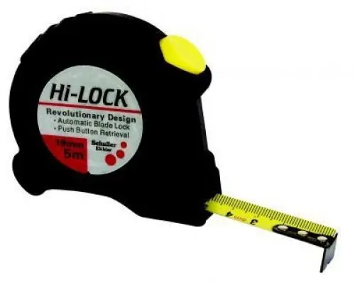 Produktbild: Schuller Maßband Rollmeter Auto-Lock PRO 7,5m x 25mm
