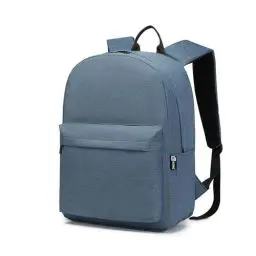 Produktbild: Schulrucksack, College-Rucksack, leicht, Schultasche, wasserabweisend, stilvoll, lässig, Tagesrucksack, Arbeitstasche für Männer, Frauen, Jungen und Mädchen, passend für 15,4 Zoll Laptop(Marine)