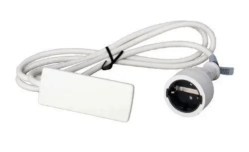 Produktbild: Schulte 151000155300 Evoline Plug Schukostecker weiß