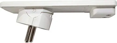 Produktbild: Schulte Elektrotechnik GmbH 1510 0000 0300 EVOline Plug Schutzkontakt-Stecker extraflach, weiss
