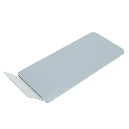 Produktbild: Schutzhülle für Kabellose Tastatur, Tragbar, Leicht, Schutzhülle für Magic Keyboard 2, 30 X 14 X 1 cm, PU-Leder (hellblau)
