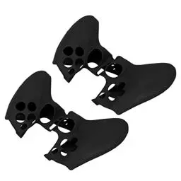 Produktbild: Schutzhülle für PS5-Controller, Game Grip-Schutzhülle, Ergonomisch, Weich, Langlebig, Gamepad-Hülle, Universal-Griff, Körperschutz, 2 Stück (weiß), 2 Stück, Silikon, rutschfest,