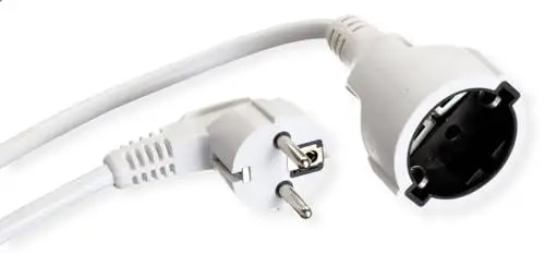 Produktbild: BACHMANN 341.288 Strom Verlängerungskabel 16A Weiß 7.50m H05VV-F 3G 1,5mm²