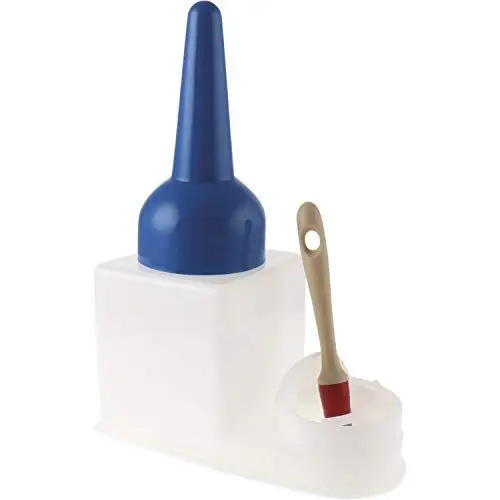 Produktbild: IQ-Tools Leimsparbehälter TS-Boy 0,9 l (blau, 0,9 l, handliche Form, saubere Entnahme der Flüssigkeiten, hohe Chemikalienbeständigkeit, Leimen, Leim Behälter, Handwerker Zubehör) PWE0021