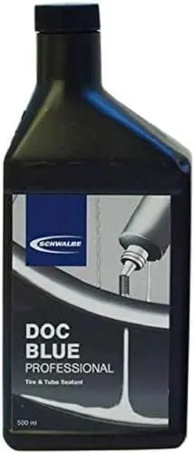 Produktbild: Schwalbe Doc Blue Professional 500ml - Tubeless Dichtmilch, Reifendichtmittel, Pannenset
