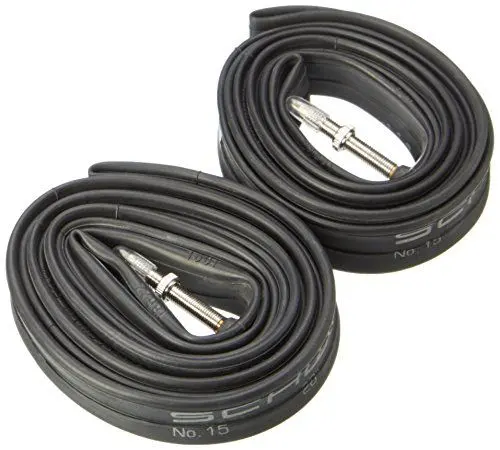 Produktbild: Schwalbe SV15 Schlauch, Unisex, schwarz, 700 C x 18-28 (40 mm Presta-Ventil),2er-Packung