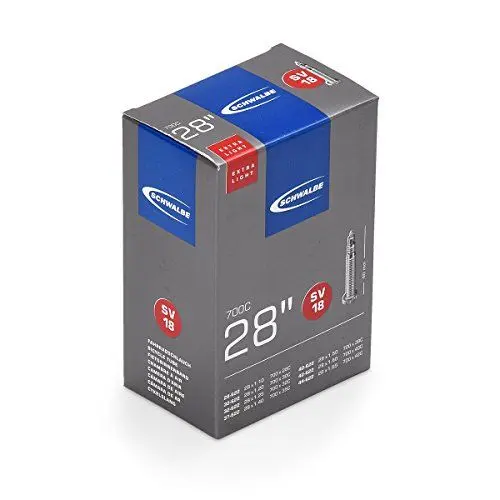 Produktbild: Schwalbe SV18 700C Xtra Light Sclaverand Presta Innenrohr, 28 x 1.125-1.60