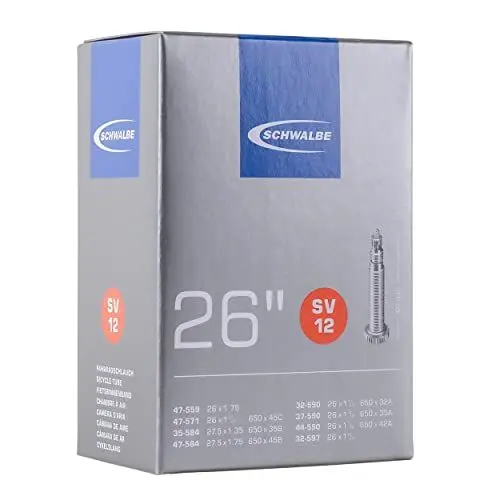 Produktbild: Schwalbe Schlauch SV 12, 26 x 1 1/8 Zoll, 1432630000, Schwarz