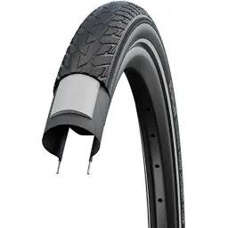 Produktbild: Schwalbe Unisex – Erwachsene Fahrradreife, Schwarz, Road Cruiser Plus PunctureGuard, TwinSkin 42-622-TwinSkin