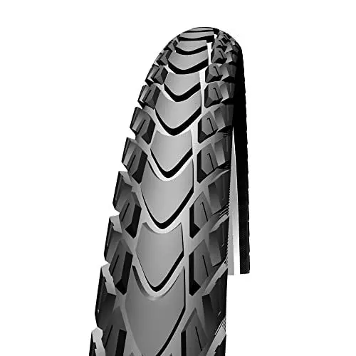 Produktbild: Schwalbe Unisex – Erwachsene Fahrradreife, schwarz, Marathon MONDIAL Evo, DD, V-Guard, Folding 50-622-SnakeSkin