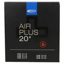 Produktbild: Schwalbe Unisex – Erwachsene SV 7 AP Fahrradschlauch, Schwarz, 20 Zoll