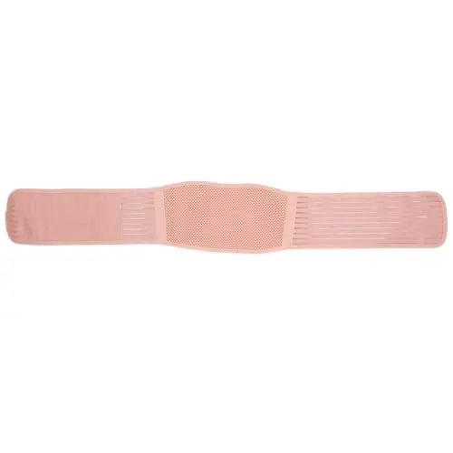Produktbild: Schwangerschafts-Bauchband, leicht zu tragender Polyurethan-Gummifaden, gestreifter Stil, modischer, einfacher Schwangerschaftsgürtel für die Mutterschaft(Rosa, XL 44-46)