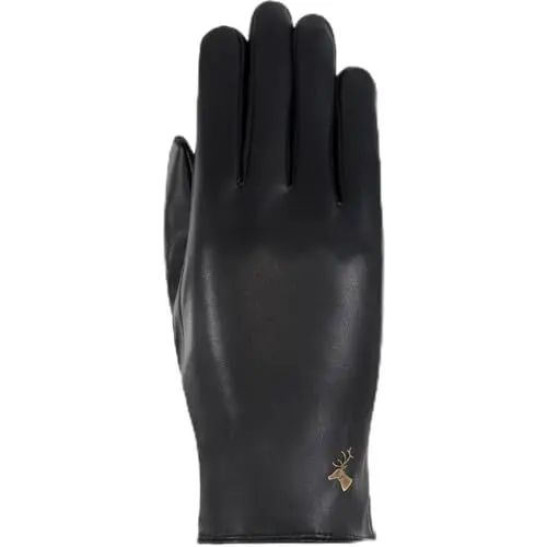 Produktbild: Schwartz & von Halen Handschuhe Damen - Luna - Leder - PU (Polyurethan) - Futter: Ultra Warmes Fleece - Schwarz - L - 8