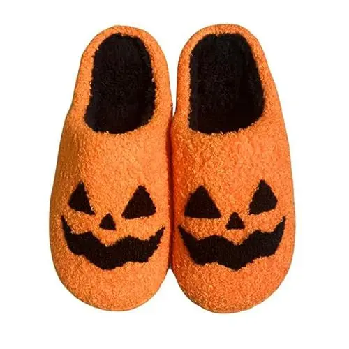 Produktbild: Schwarze Hausschuhe Coole Hausschuhe Fuer Teenager Hausschuhe Damen Stabil Plusch Hausschuh Damen Pantoffeln Samt Feste Schuhe Hausschuhe Damen Gr 39 Warme Hausschuhe Maedchen