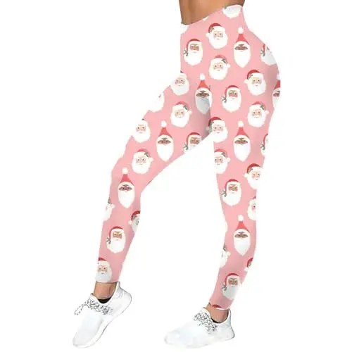 Produktbild: Schwarze Stoffhose Damen High Waist Wollhose hose DIESES SAISON Damen-Oberteil mit personalisiertem Mode-Halloween-Aufdruck, langärmelig und rundem Sommerhose Mit Gummizug Damen Hose Schwarz (Pink, S)