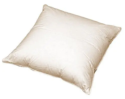 Produktbild: Schwarzfischer Kissenfüllung 50x50cm Baumwolle mit 100% echter natürlicher Federfüllung