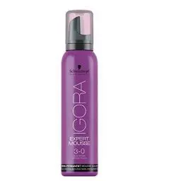 Produktbild: Schwarzkopf IGORA Expert Mousse 3-0 Dunkelbraun, 100 ml