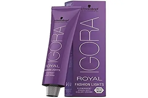 Produktbild: Schwarzkopf IGORA Royal Fashion Lights farbintensive Strähnenfarbe L-77 kupfer, 1er Pack (1 x 60 ml)
