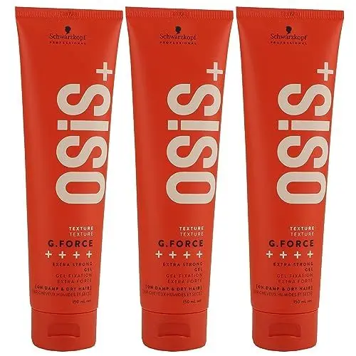 Produktbild: Schwarzkopf OSIS TEXTURE G.FORCE Styling Gel 150 ml 3er Pack (3x150ml)