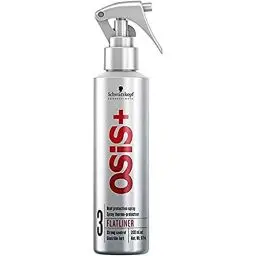 Produktbild: Schwarzkopf OSiS Flatliner glättendes Serum für Hitze-Stylings, Dose mit 200 ml, Unparfümiert