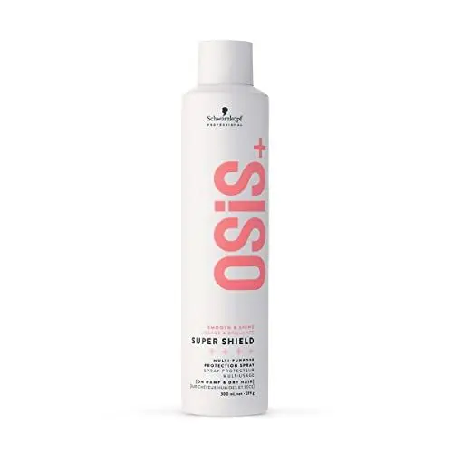 Produktbild: Schwarzkopf Professional OSiS Super Shield Multi Purpose Protection Spray Hitzeschutzspray Hitzeschutz Für Lange Haare Anti Verschmutzung Antibakteriell Reduziert Verwickeln Bekämpft Mattheit Entwirrend 300 ml