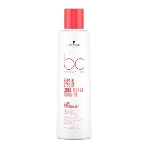 Produktbild: Schwarzkopf Professional Bonacure Repair Rescue Conditioner Für Strapaziertes Haar Veganer Pflegekomplex Arginin Weniger Haarbruch Innere Haarstärke Elastizität Verbesserte Kämmbarkeit 200 ml