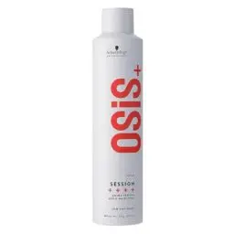 Produktbild: Schwarzkopf Professional OSiS Session Haarspray Langanhaltend Windfest Ausbürstbares Finish Ohne Schuppenbildung Anti Feuchtigkeit Hitzeschutz Haarlack Mit Extra Starkem Halt 300 ml