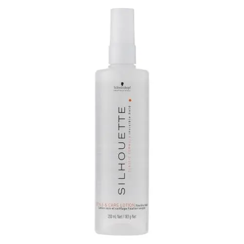 Produktbild: Schwarzkopf Professional Silhouette Flexible Hold Styling Und Care Lotion Für Haarstyling Haarpflege Flexibles Volumen Und Sprungkraft Unsichtbar Langanhaltend Natürlicher Glanz Nicht Klebrig 200 ml