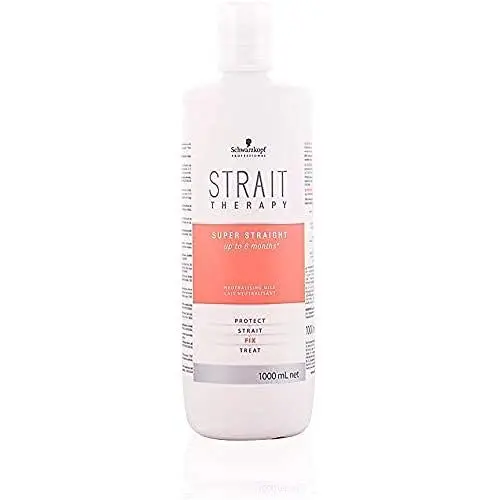 Produktbild: Schwarzkopf Professional Strait Styl. Therapy Fixierungsmilch, Unparfümiert, 1000ml