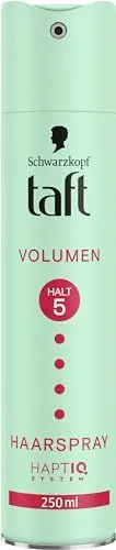 Produktbild: Schwarzkopf Taft Haarspray Volumen (250 ml), Haltegrad 5 Haarstyling für Feines und Dünner Werdendes Haar, Vegane Formel*