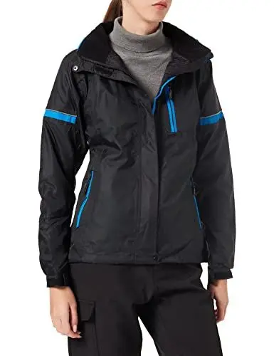 Produktbild: Schwarzwolf outdoor Damenjacke, Windjacke, Regenjacke, Shellmaterial, 30.000 mm Wassersäule, 6.500 MVP Atmungsaktivität, Winddicht, abnehmbare Kapuze BONETE Women (S - schwarz)