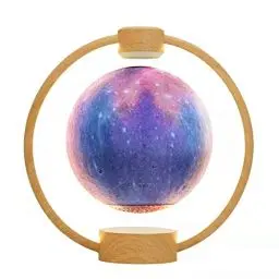 Produktbild: Schwebende Mondlampe Floating Moon Lamp 7 Farben Galaxy Floating Bluetooth Lautsprecher LED Mondlicht Dekor für Büro Schlafzimmer Kinderzimmer